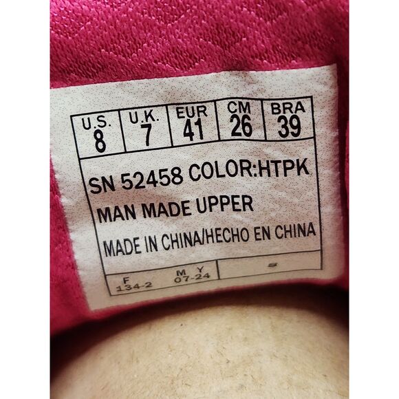 Skechers Uno “Stand On Air” Sneakers | Hot Pink | M8 / W9.5-10 | NWT - Picture 11 of 12